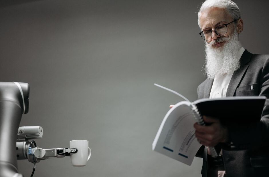 AI boundaries in workplace debated as robot magician rejected