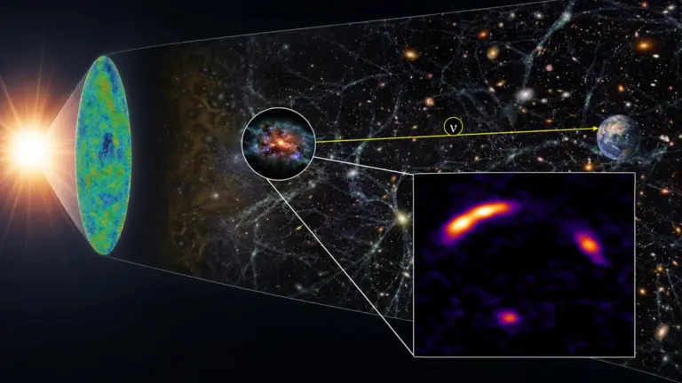 Astronomers find neutrino factory in star-forming galaxy, not black hole