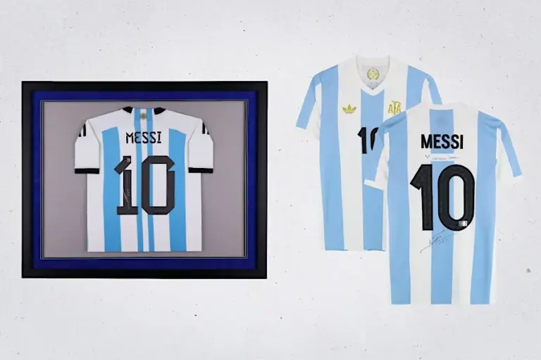 Autographed Messi Jerseys Available Online as Argentina Reaches World Cup Knockouts