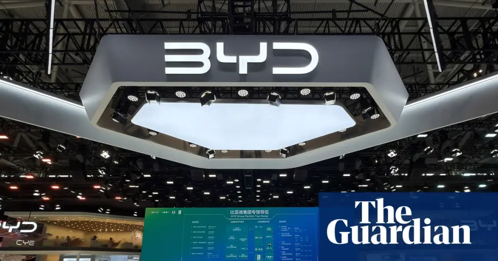 BYD targets becoming world’s largest automaker within five years