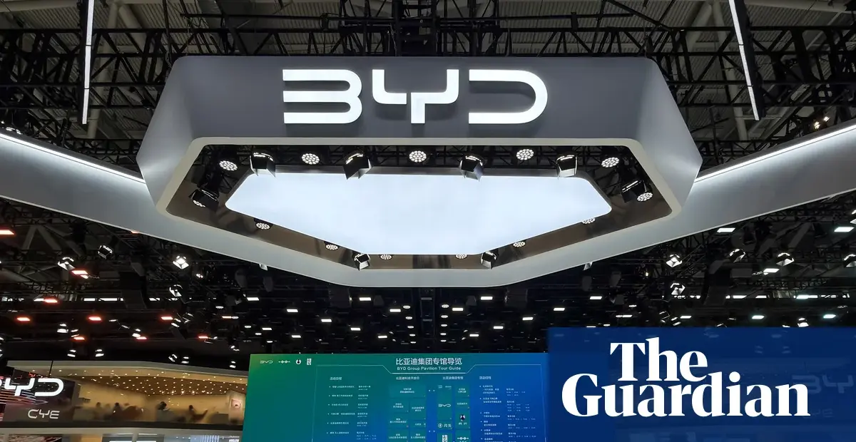 BYD targets becoming world's largest automaker within five years