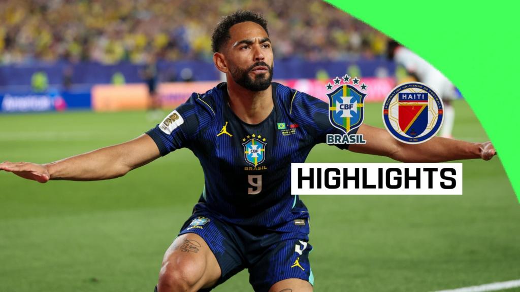 Brazil defeats Haiti 3-0 in World Cup match