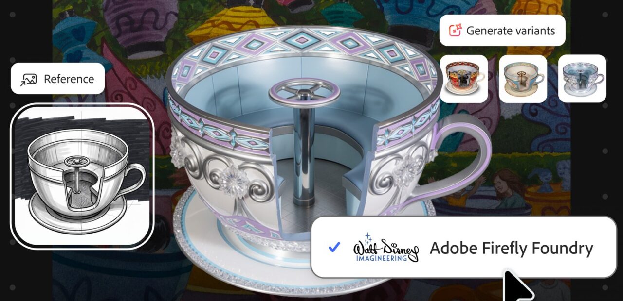 Disney Imagineering Uses Adobe Firefly AI for Park Design Concepts