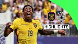 Ecuador defeats Germany 2-1 to reach World Cup knockout stage