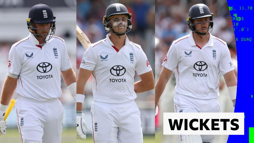 England Lose Three Early Wickets on Day Three at Trent Bridge