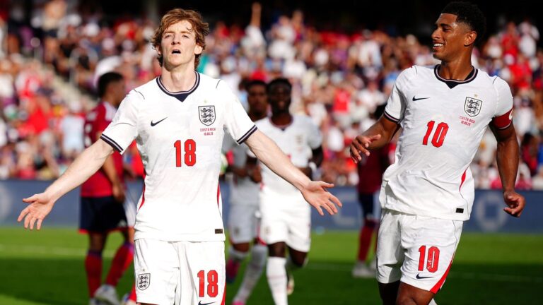 England beat Costa Rica 3-0 in final World Cup warm-up match