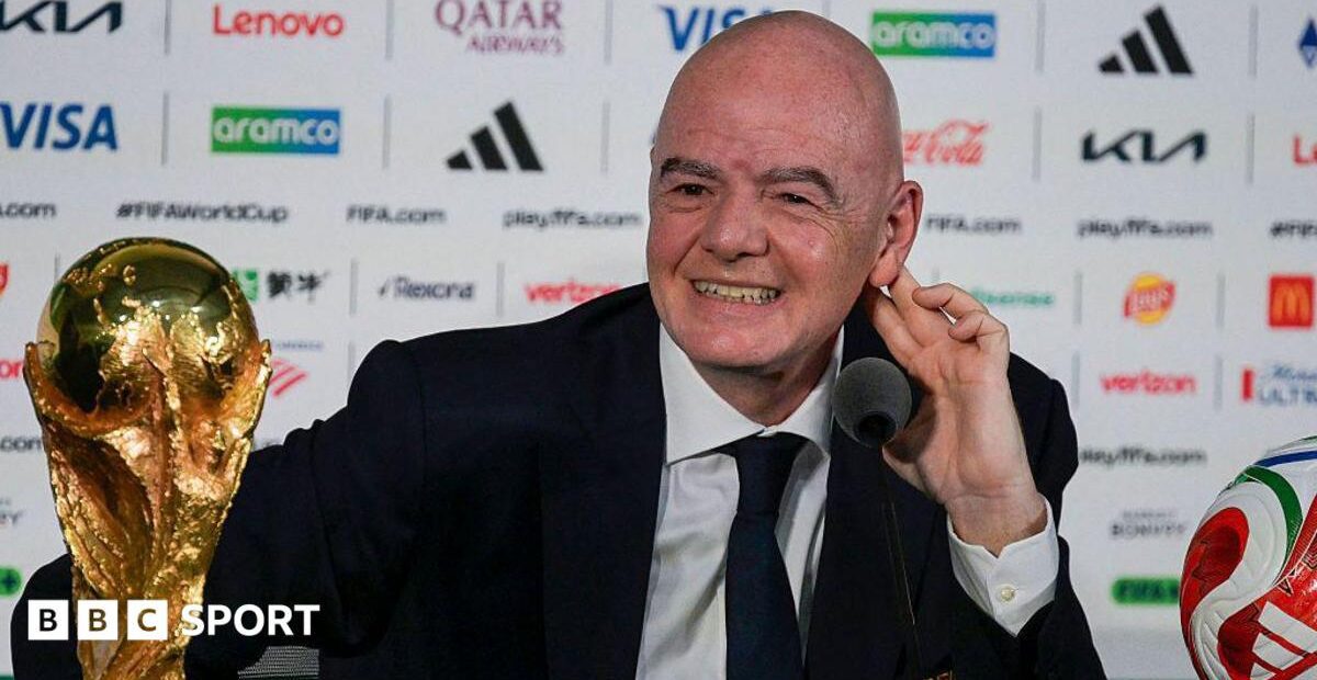 FIFA President Infantino Tells Critics to 'Chill and Relax' Over World Cup Issues