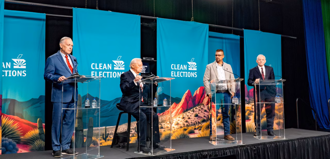 GOP candidates pitch themselves as best to beat Arizona Governor Hobbs