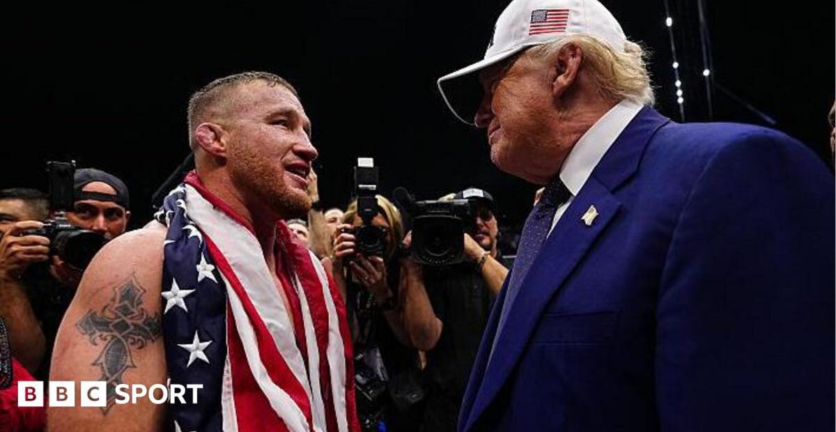 Gaethje stops Topuria at Trump's UFC White House event