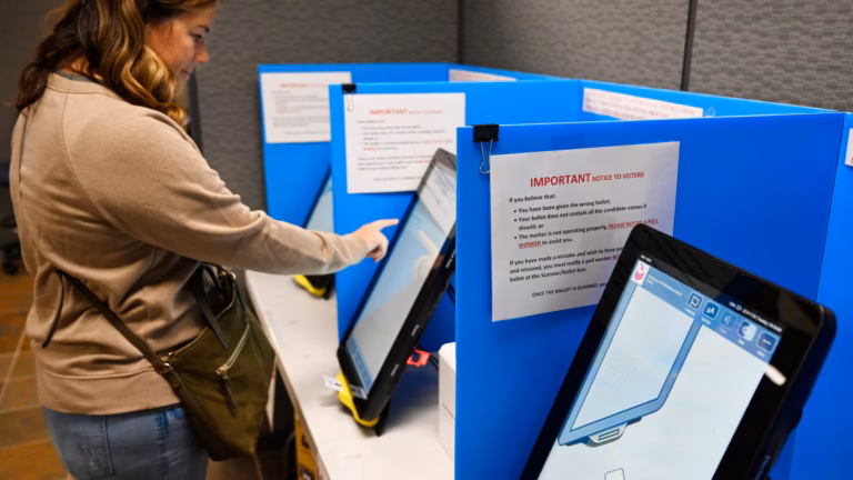 Georgia lawmakers seek fix for vote-counting method set to be banned