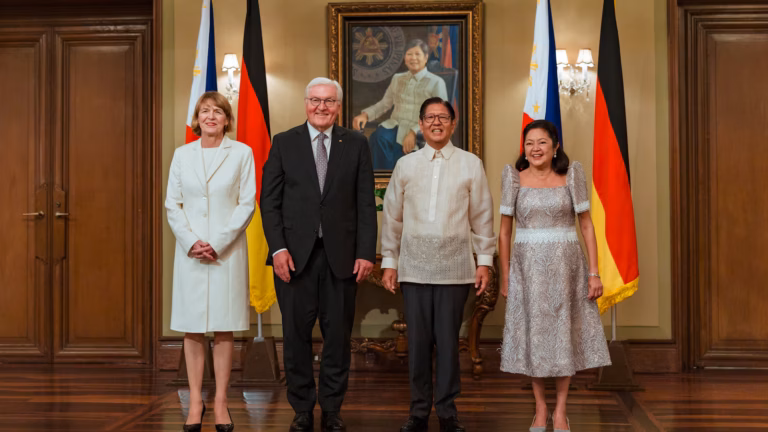 German president expresses European concern over South China Sea tensions
