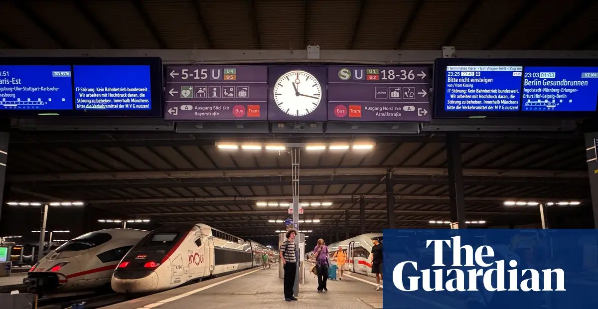 Germany rail network halts after IT maintenance error