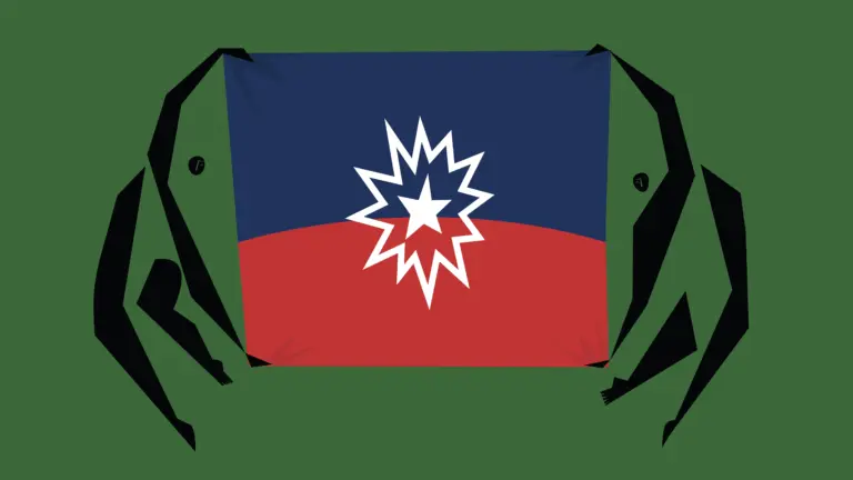 Juneteenth flag created in 1997, designed to represent Black American freedom
