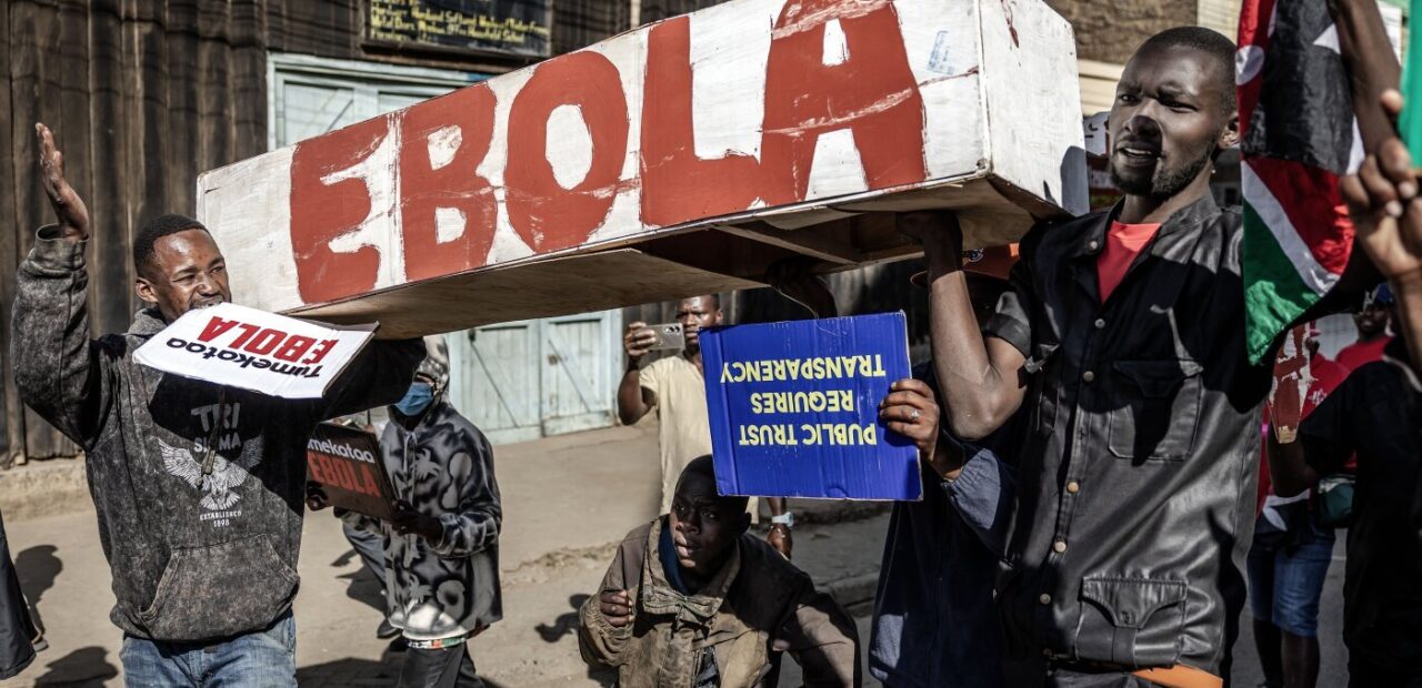 Kenya protests continue over US Ebola quarantine facility for Americans