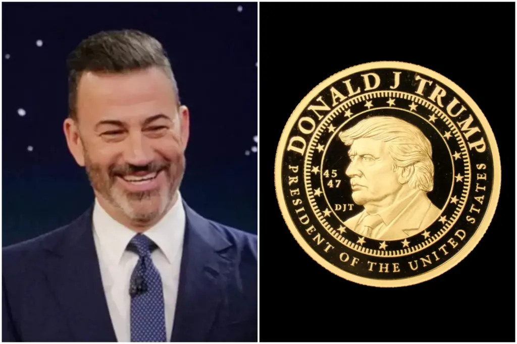 Kimmel Criticizes Trump’s $12,000 UFC Commemorative Coin With No Face Value
