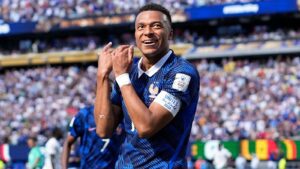 Kylian Mbappe breaks France scoring record with brace in World Cup win over Senegal