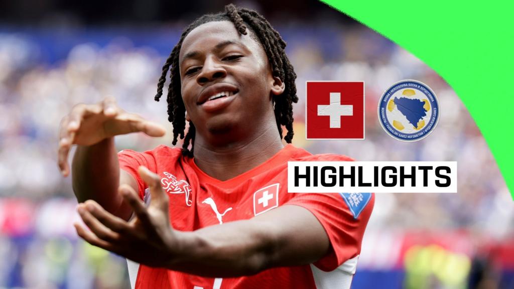 Manzambi double leads Switzerland to 4-1 win over Bosnia