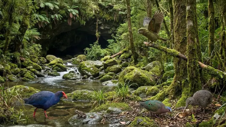 Million-year-old fossils found in New Zealand cave reveal lost ecosystem