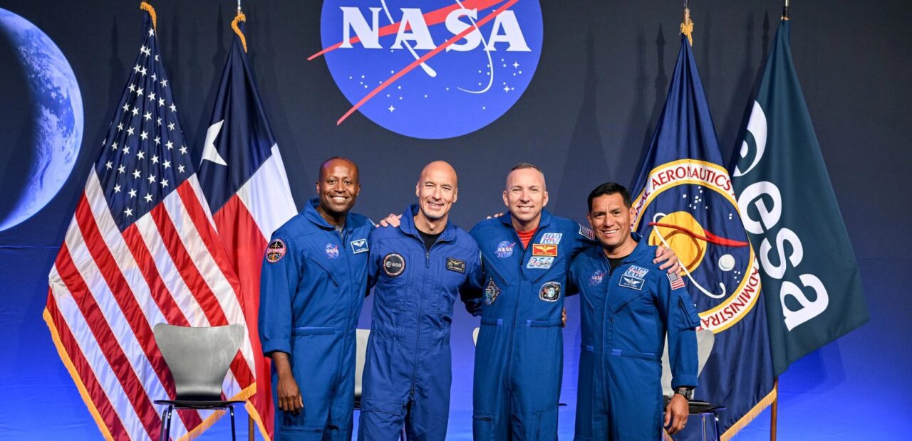 NASA Names Four Astronauts for Artemis III Test Mission in 2027