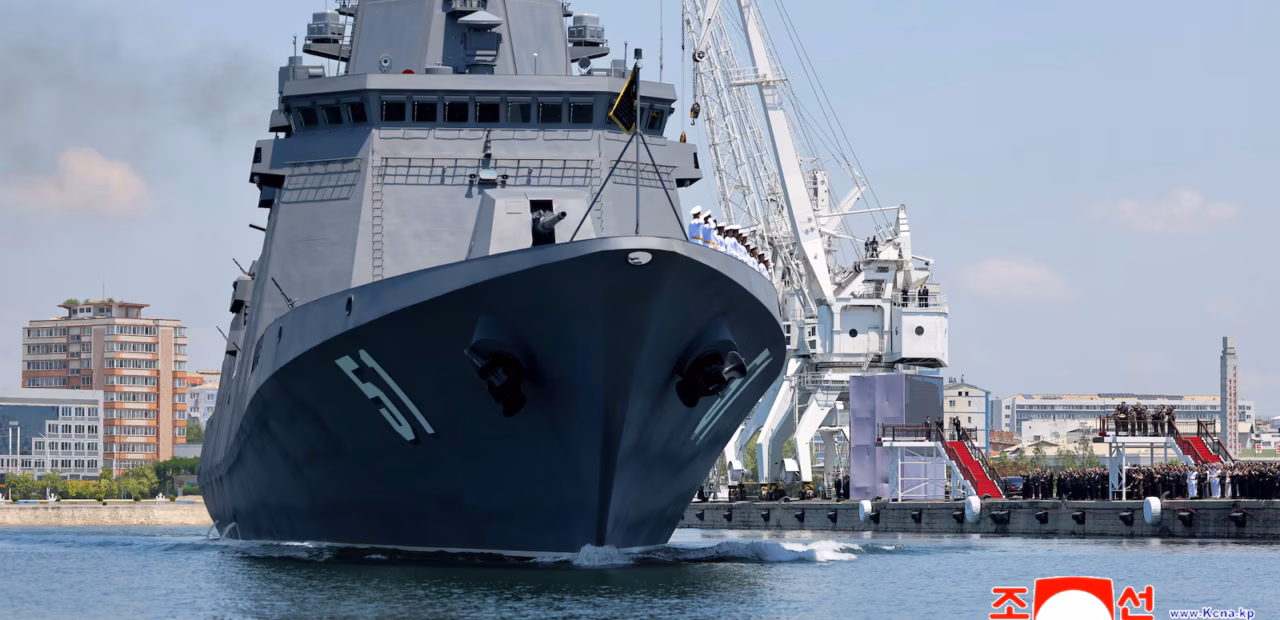 North Korea Commissions 5,000-Ton Destroyer, Kim Cites Nuclear Navy Progress