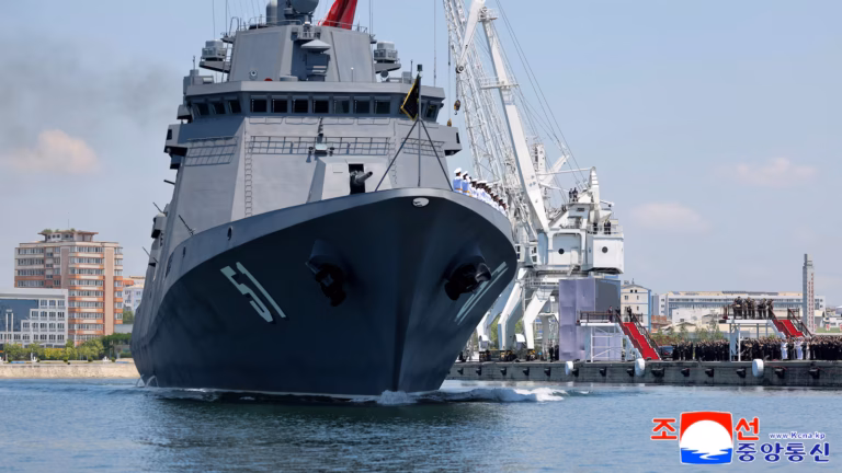 North Korea Commissions 5,000-Ton Destroyer, Kim Cites Nuclear Navy Progress
