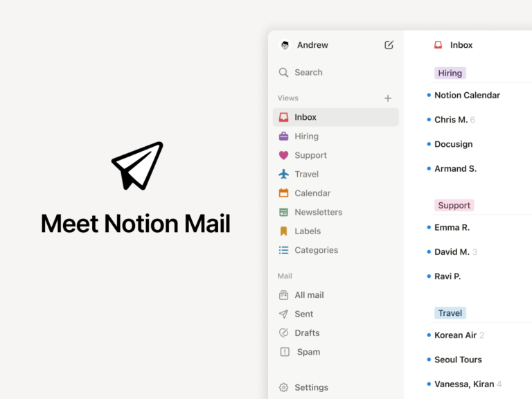 Notion to Shut Down Notion Mail by September 22 as Users Shift to AI Agents