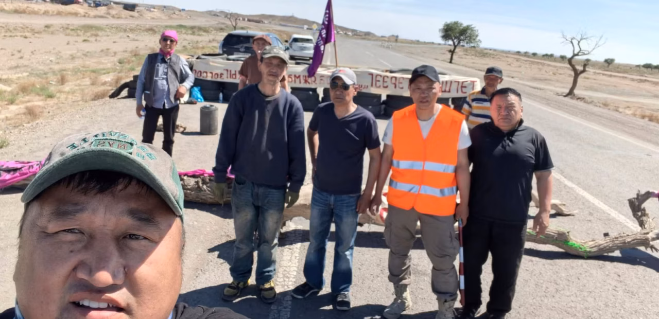 Protesters block copper exports from Rio Tinto mine in Mongolia