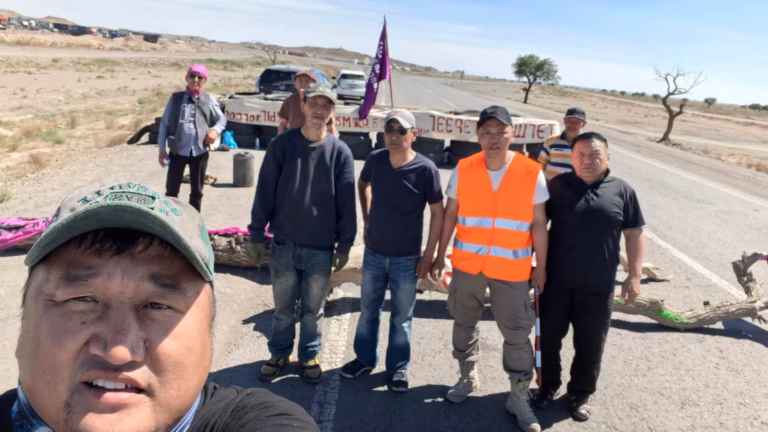 Protesters block copper exports from Rio Tinto mine in Mongolia