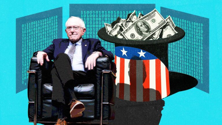 Sanders Proposes 50% AI Stock Tax for Sovereign Wealth Fund