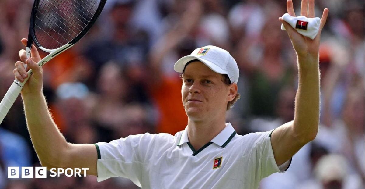 Sinner overcomes Kecmanovic in five-set Wimbledon first round