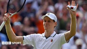 Sinner overcomes Kecmanovic in five-set Wimbledon first round