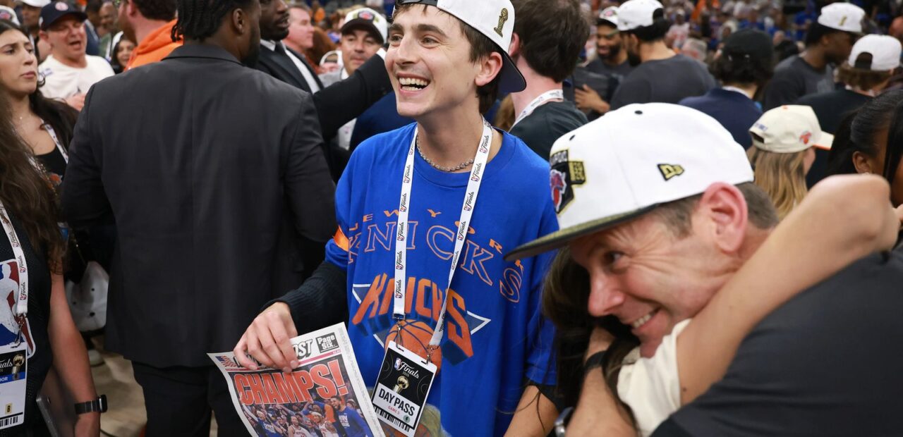 Timothée Chalamet Says Knicks Title Means More Than Oscar Win