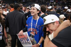 Timothée Chalamet Says Knicks Title Means More Than Oscar Win