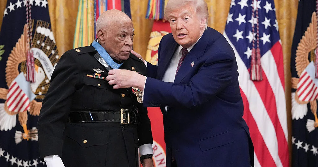 Trump awards Medal of Honor to three veterans of Vietnam and Afghanistan wars