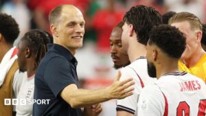 Tuchel praises Kane and Bellingham after England's 4-2 win over Croatia