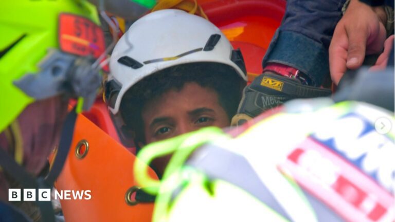 Two 11-year-old boys rescued from Venezuela earthquake rubble