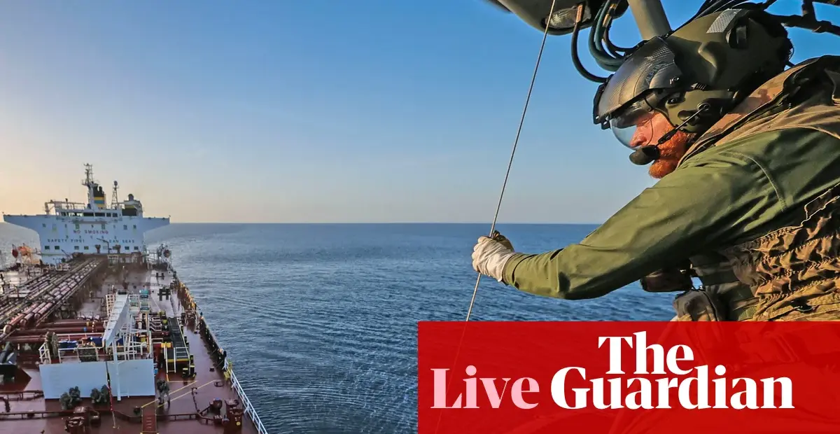 UK Forces Intercept Russian Shadow Fleet Oil Tanker in English Channel