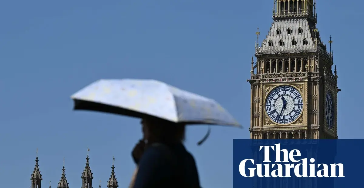 UK Red Weather Warning Issued as Temperatures May Reach 40C