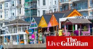 UK services sector shrinks fastest since 2023; global shares fall after US tech sell-off