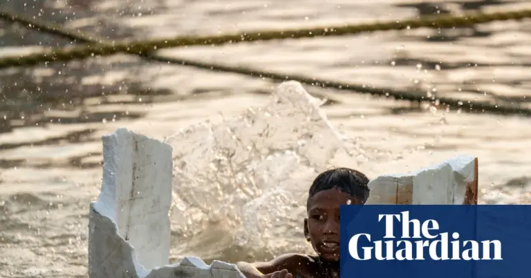 Unicef report: Half of world's children face three overlapping climate hazards