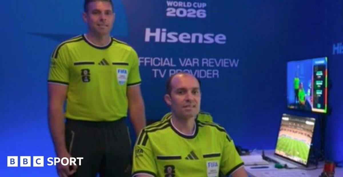 VAR official says hand gesture was involuntary after FIFA clears him