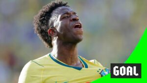 Vinicius Jr scores equaliser for Brazil in World Cup match
