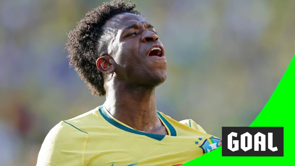 Vinicius Jr scores equaliser for Brazil in World Cup match
