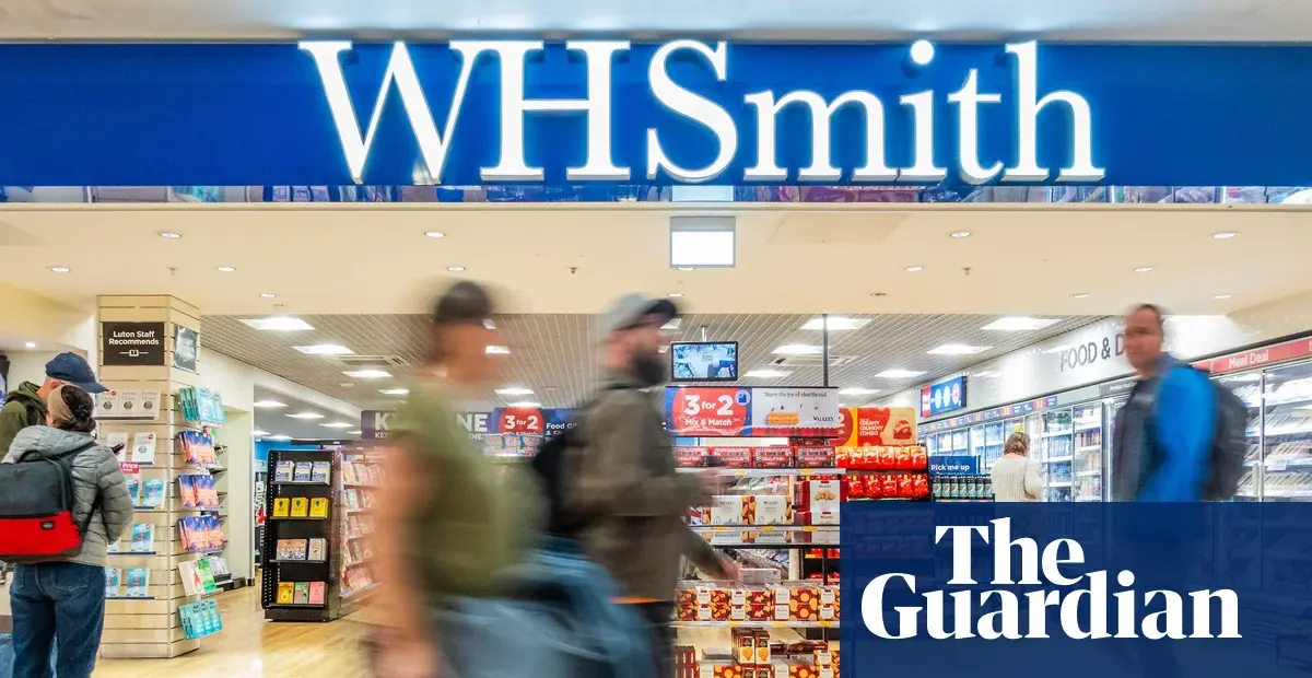 WH Smith issues profit warning, plans £100m share raise amid Middle East war impact
