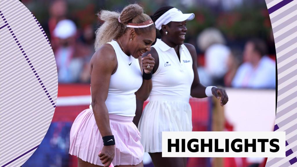 Williams and Mboko win doubles opener at Queen’s