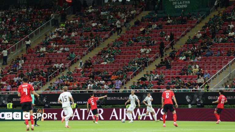 World Cup Match Shows Empty Seats Despite Official Attendance of 44,985