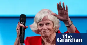 Ann Widdecombe, former Tory minister and Reform UK member, dies at 78