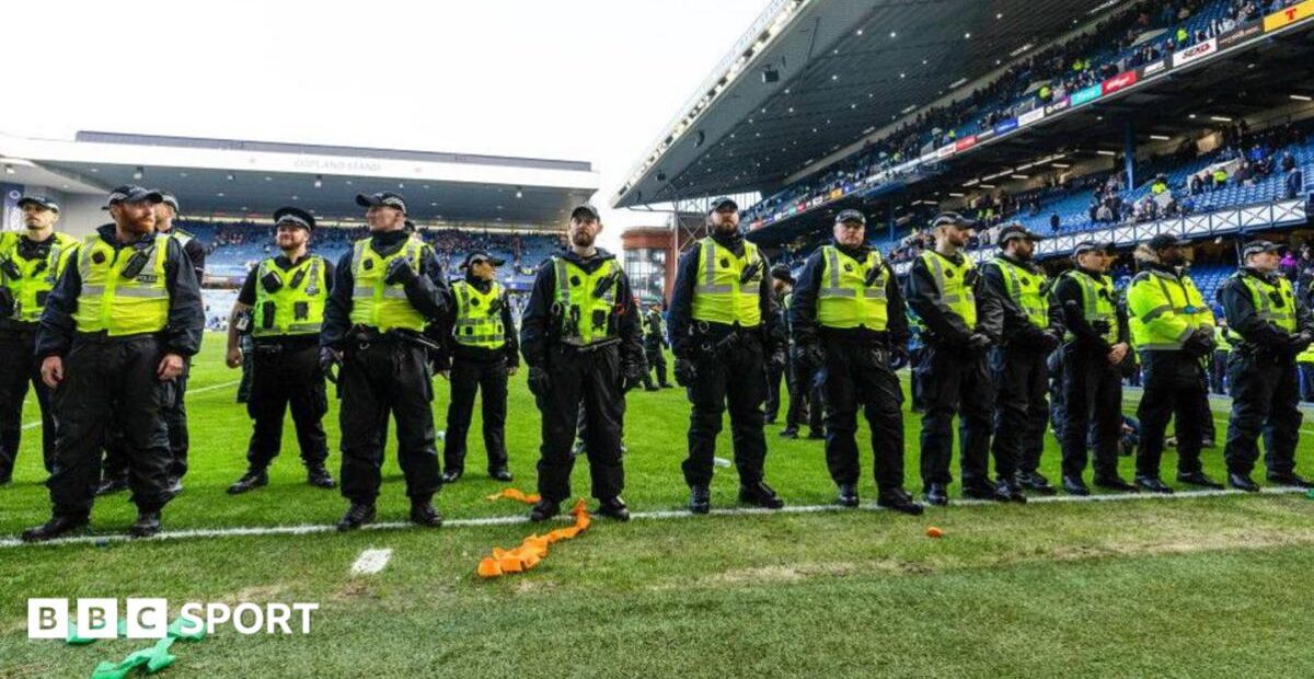 Celtic and Rangers cited after Ibrox unrest review