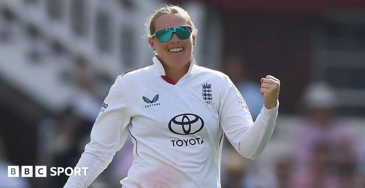 Ecclestone sets all-time England wicket record as India reach 285 at Lord's