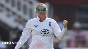 Ecclestone sets all-time England wicket record as India reach 285 at Lord's
